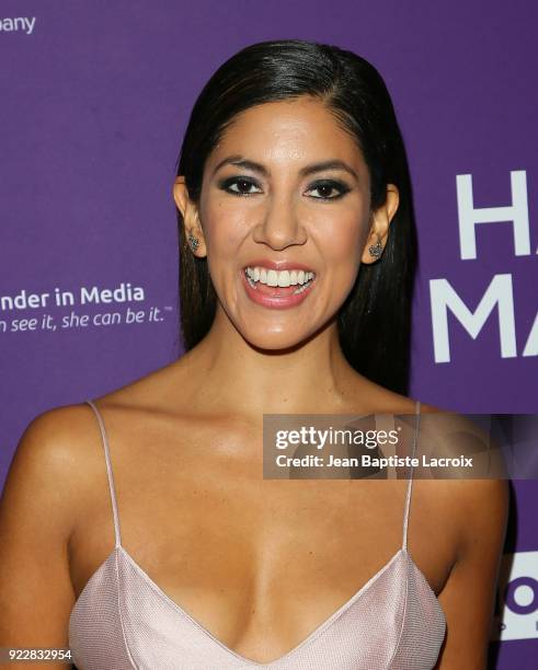 Stephanie Beatriz attends the premiere of Momentum Pictures' 'Half Magic' at The London West Hollywood on February 21, 2018 in West Hollywood,...