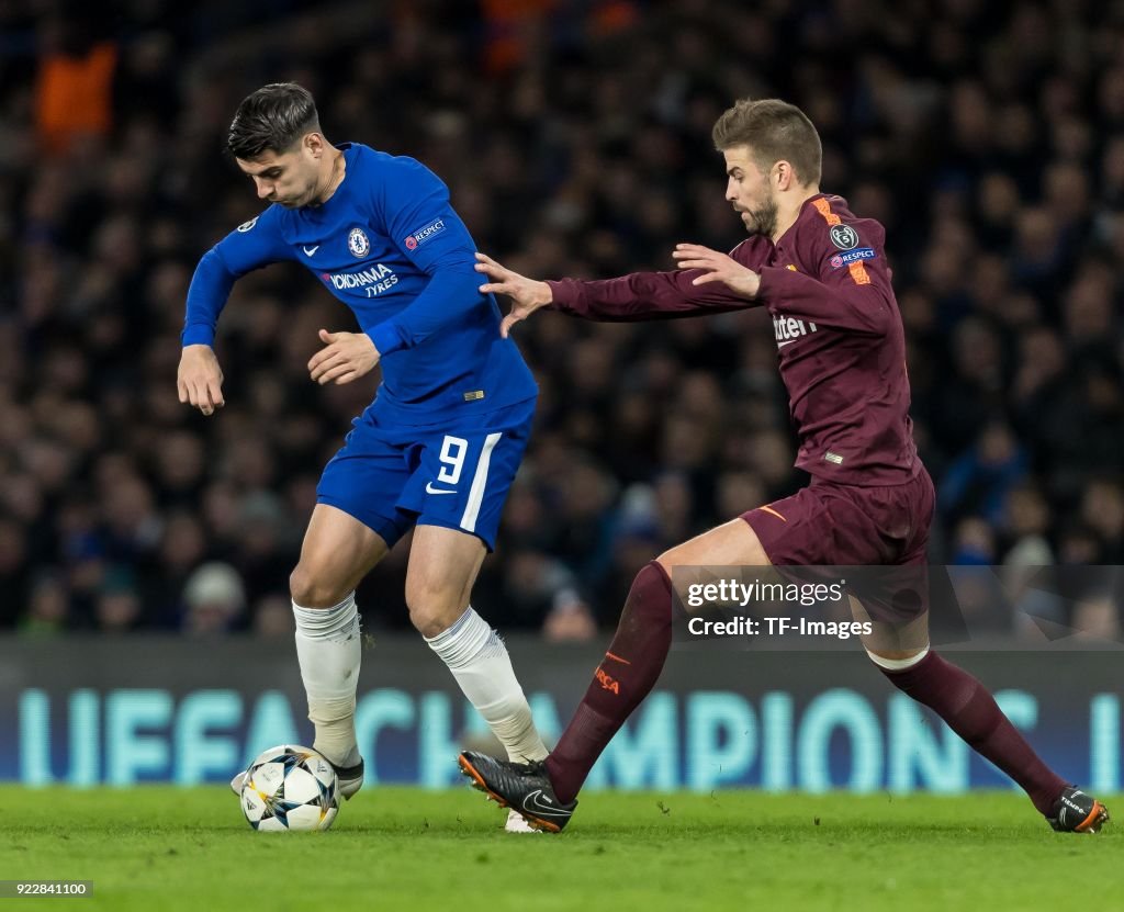 Chelsea FC v FC Barcelona - UEFA Champions League Round of 16: First Leg