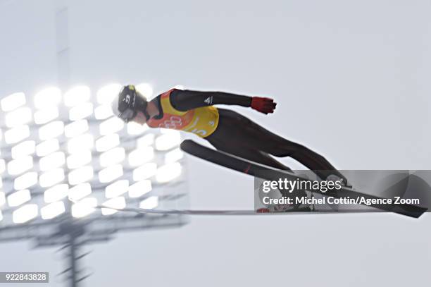 Nordic Combined - Winter Olympics Day 13, Nachrichtenfoto
