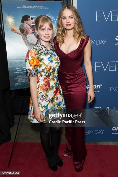 Angourie Rice and Debby Ryan attend Every Day special screening at Metrograph.