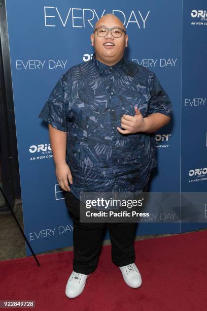 Jacob Batalon attends Every Day special screening at Metrograph.