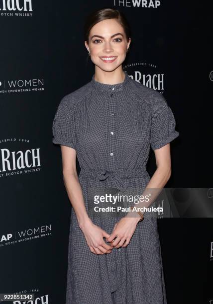 Actress Caitlin Carver attends TheWrap's 2018 "Women, Whiskey And Wisdom" event celebrating women Oscar nominees at Teddy's at The Hollywood...