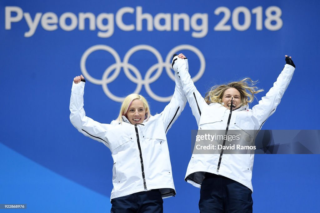 Medal Ceremony - Winter Olympics Day 13