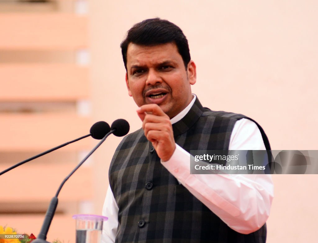 Devendra Maharashtra Chief Minister Devendra Fadnavis speaks after... News Photo ...