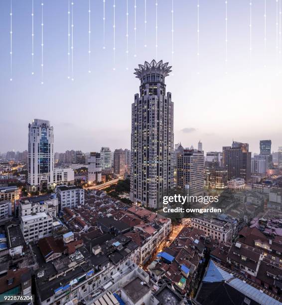 shanghai city network technology - 2015 world series imagens e fotografias de stock