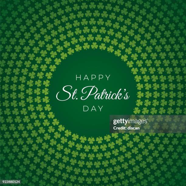 ilustraciones, imágenes clip art, dibujos animados e iconos de stock de fondo de día de san patricio para publicidad, banners, folletos y flyers - saint patricks tag