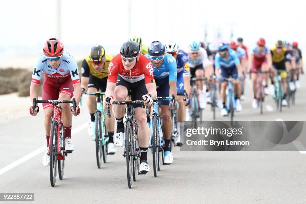 4th Abu Dhabi Tour 2018 / Stage 2 Andre Greipel of Germany / Alex Dowsett of Great Britain / Yas Mall - Yas Beach / Yas Island Stage / Ride to Abu...