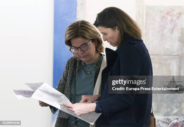 Rosario Nadal attends the International Contemporary Art Fair, ARCO 2018 at Ifema on February 21, 2018 in Madrid, Spain.