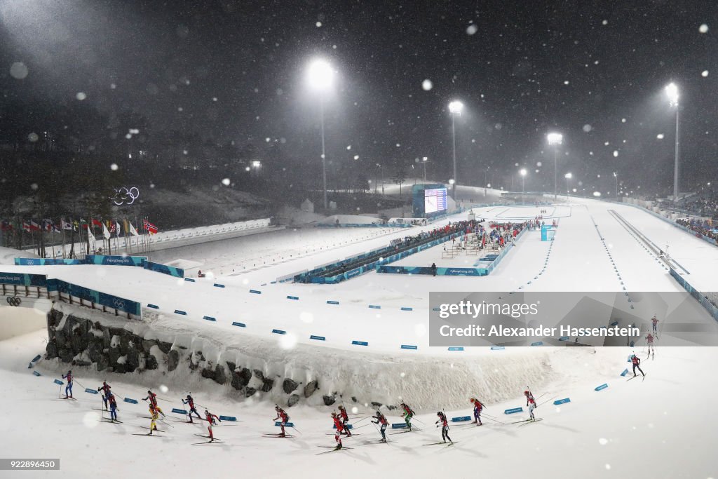 Biathlon - Winter Olympics Day 13