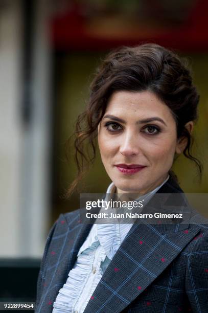 Barbara Lennie attends 'La Enfermedad Del Domingo' photocall at Princesa Cinema on February 22, 2018 in Madrid, Spain.