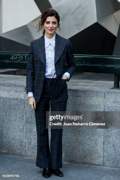 Barbara Lennie attends 'La Enfermedad Del Domingo' photocall at Princesa Cinema on February 22, 2018 in Madrid, Spain.