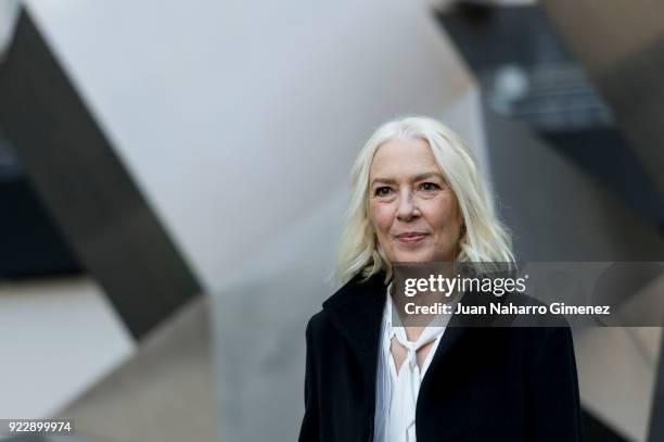 Susi Sanchez attends 'La Enfermedad Del Domingo' photocall at Princesa Cinema on February 22, 2018 in Madrid, Spain.