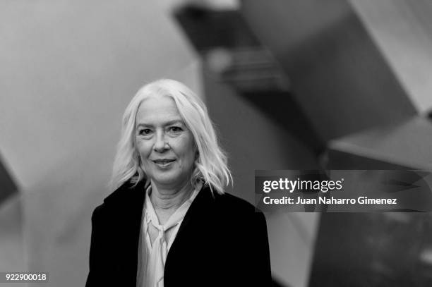 Susi Sanchez attends 'La Enfermedad Del Domingo' photocall at Princesa Cinema on February 22, 2018 in Madrid, Spain.