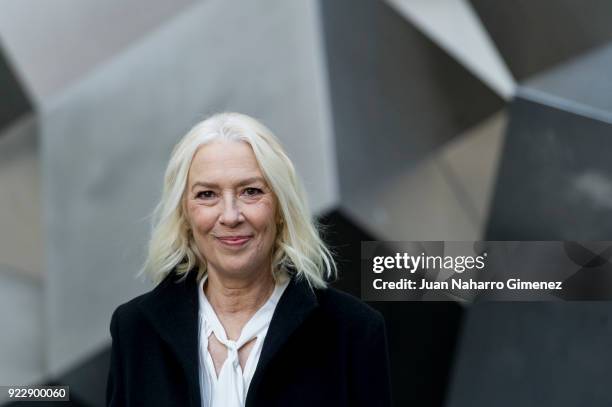 Susi Sanchez attends 'La Enfermedad Del Domingo' photocall at Princesa Cinema on February 22, 2018 in Madrid, Spain.