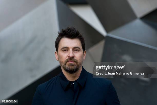 Director Ramon Salazar attends 'La Enfermedad Del Domingo' photocall at Princesa Cinema on February 22, 2018 in Madrid, Spain.