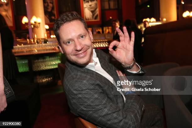 Marco Kreuzpaintner during the BUNTE & BMW Festival Night 2018 on the occasion of the 68th Berlinale International Film Festival Berlin at Restaurant...