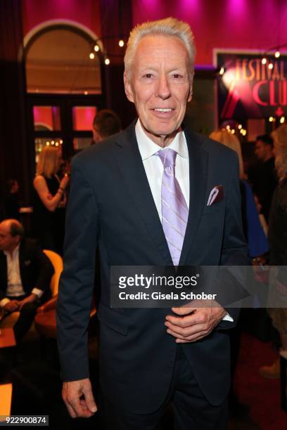 Egon F. Freiheit during the BUNTE & BMW Festival Night 2018 on the occasion of the 68th Berlinale International Film Festival Berlin at Restaurant...