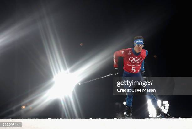 Nordic Combined - Winter Olympics Day 13, Nachrichtenfoto