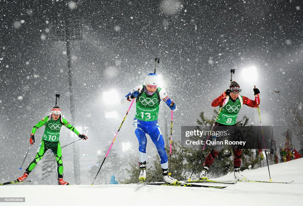 Biathlon - Winter Olympics Day 13