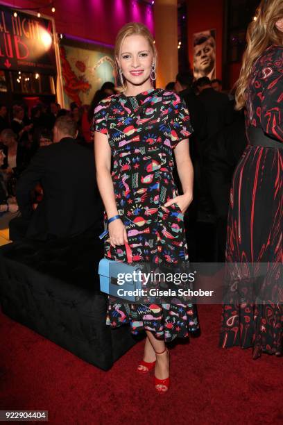 Jennifer Ulrich during the BUNTE & BMW Festival Night 2018 on the occasion of the 68th Berlinale International Film Festival Berlin at Restaurant...