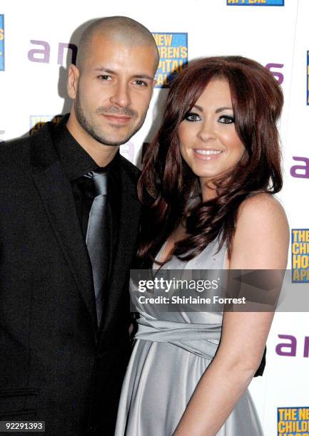 Natasha Hamilton with boyfriend Riad Erraji attend Notte Bella: Il Finito - fundraising event for The New Children's Hospital Appeal at The Hilton on...