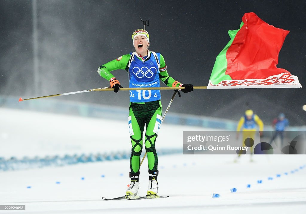 Biathlon - Winter Olympics Day 13