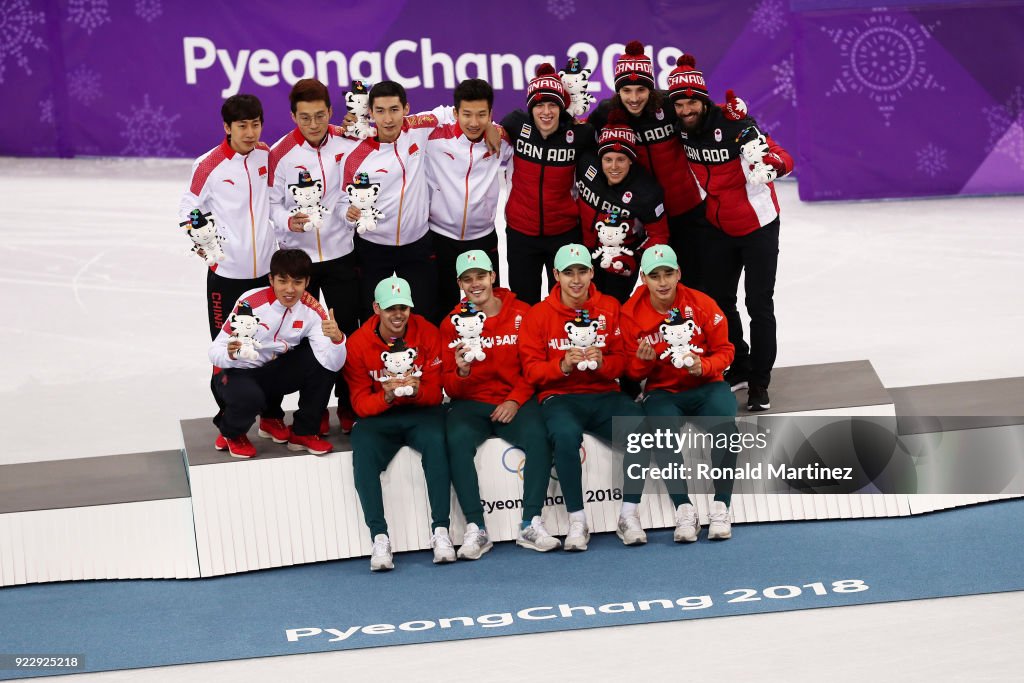 Short Track Speed Skating - Winter Olympics Day 13