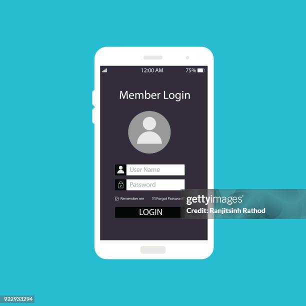 Account Login Screen Photos and Premium High Res Pictures - Getty Images