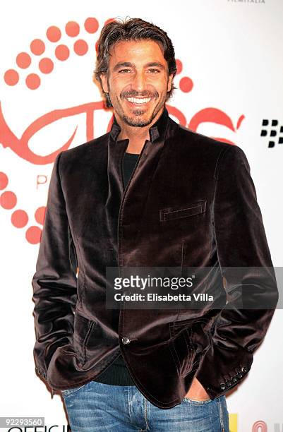 Daniele Liotti attends the Ciak Party during Day 8 of the 4th International Rome Film Festival held at the Officine Farneto on October 22, 2009 in...