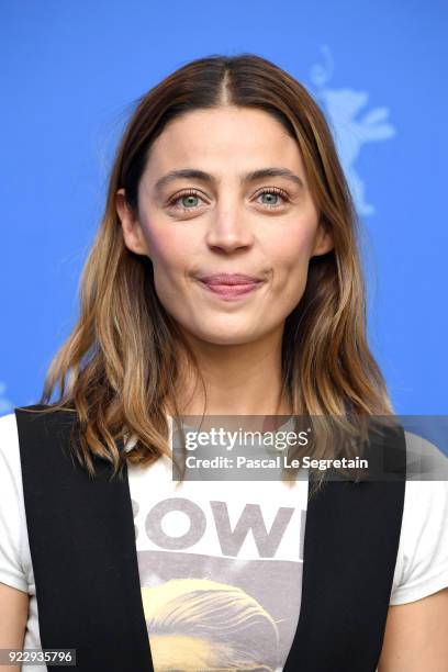 Ilse Salas poses at the 'Museum' photo call during the 68th Berlinale International Film Festival Berlin at Grand Hyatt Hotel on February 22, 2018 in...