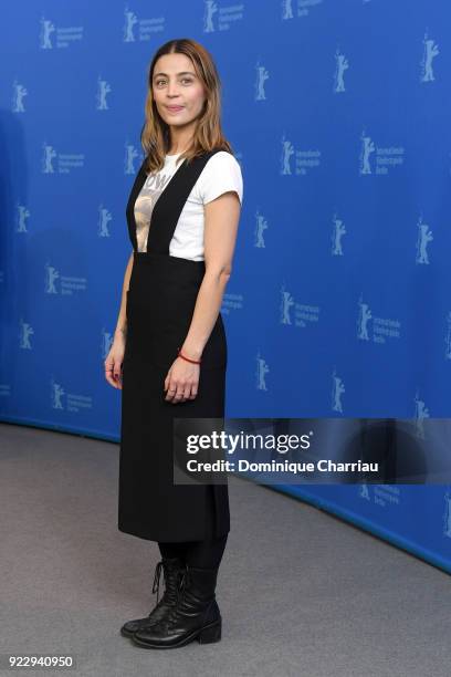 Ilse Salas poses at the 'Museum' photo call during the 68th Berlinale International Film Festival Berlin at Grand Hyatt Hotel on February 22, 2018 in...