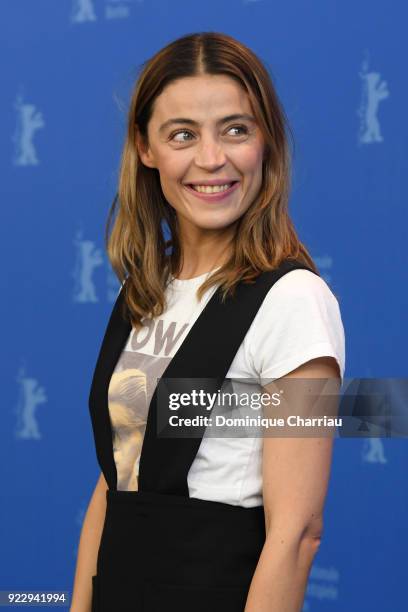 Ilse Salas poses at the 'Museum' photo call during the 68th Berlinale International Film Festival Berlin at Grand Hyatt Hotel on February 22, 2018 in...