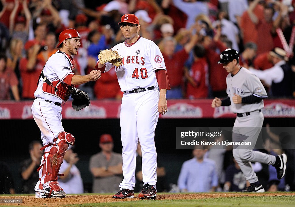 New York Yankees v Los Angeles Angels of Anaheim, Game 5