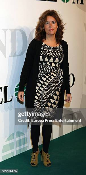 Soraya Saez de Santamaria attends 'El Mundo' Newspaper's 20th Anniversary party on October 22, 2009 in Madrid, Spain.