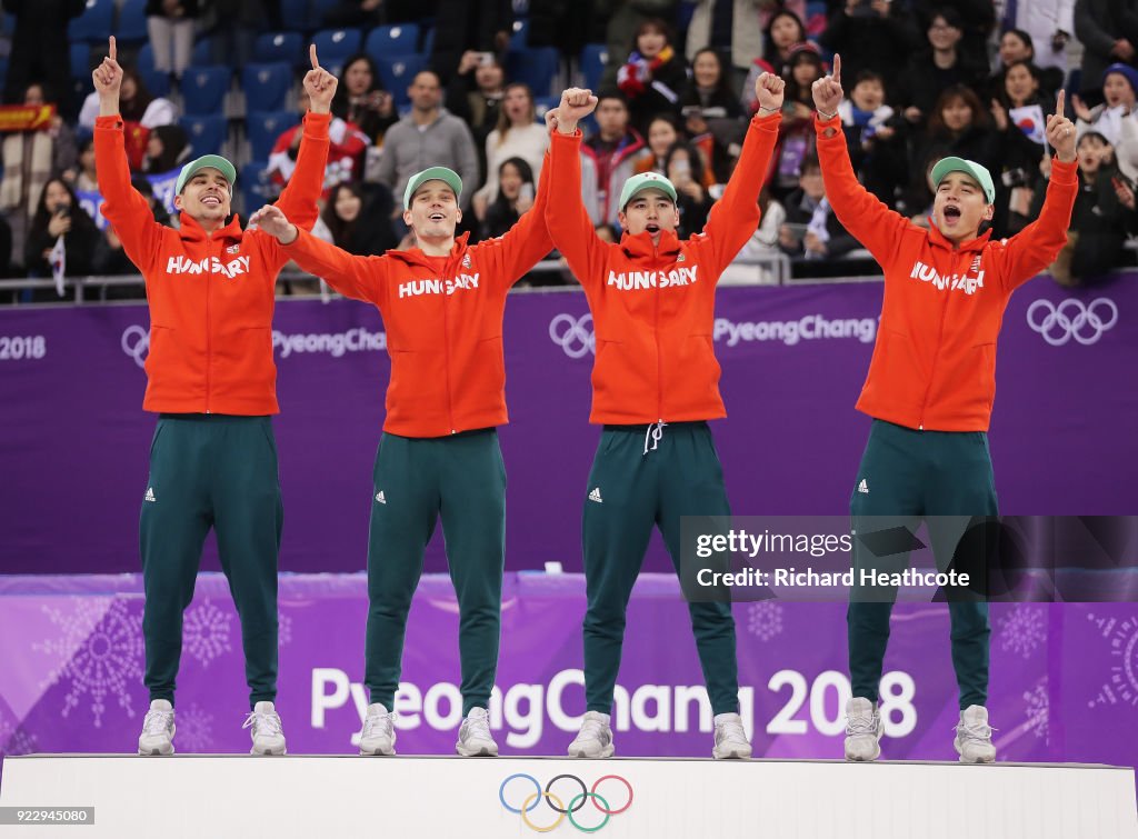 Short Track Speed Skating - Winter Olympics Day 13