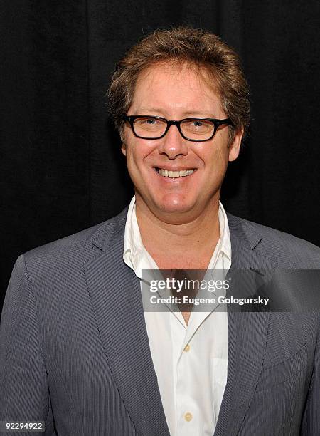 James Spader attends the "Race" Broadway photo call at the Atlantic Theater Company on October 22, 2009 in New York City.