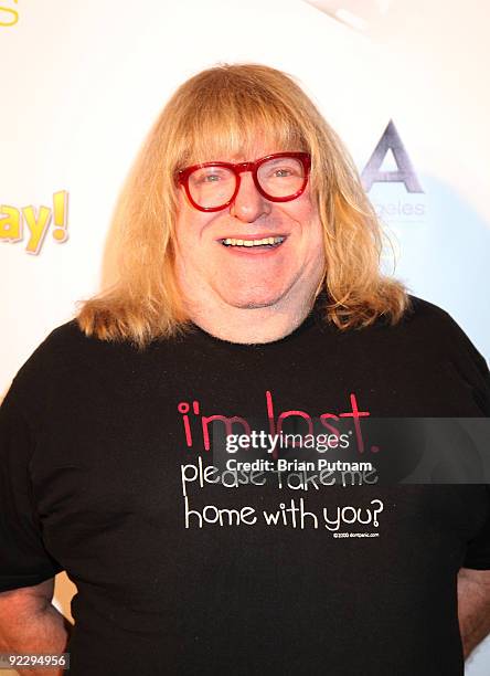 Actor Bruce Vilanch arrives for the premiere of 'Oye Vey My Son is Gay' at the Vista Theatre on October 22, 2009 in Los Angeles, California.