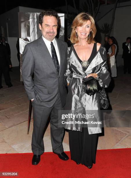 Actor Dennis Miller and wife Carolyn Epsley attend the Santa Barbara International Film Festival's Kirk Douglas Award Gala at the Biltmore Four...