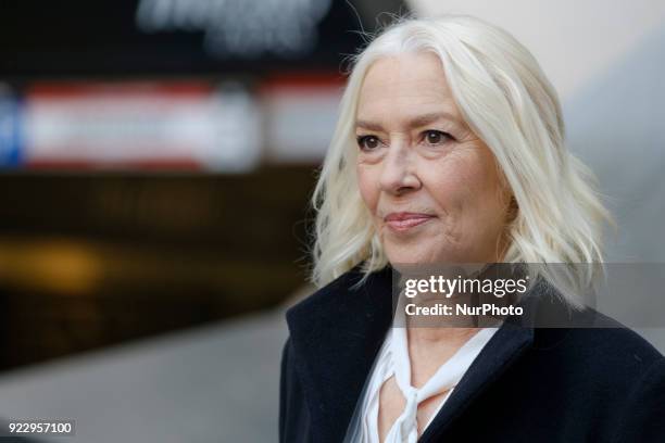 Susi Sanchez attends La Enfermedad Del Domingo photocall at Princesa Cinema on February 22, 2018 in Madrid, Spain.