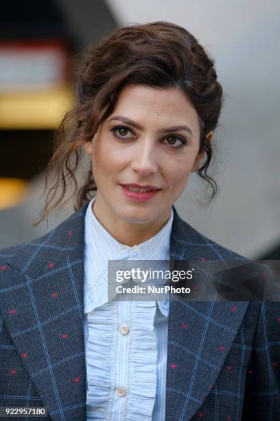 Barbara Lennie attends La Enfermedad Del Domingo photocall at Princesa Cinema on February 22, 2018 in Madrid, Spain.