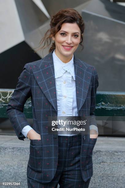 Barbara Lennie attends La Enfermedad Del Domingo photocall at Princesa Cinema on February 22, 2018 in Madrid, Spain.