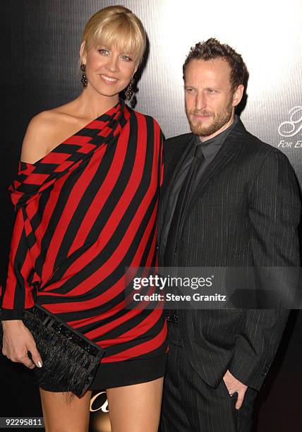 Jenna Elfman and Bohdi Elfman on October 22, 2009 in Beverly Hills, California.