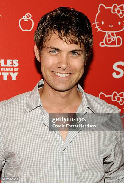 Actor Andrew Seeley arrives at the Hello Kitty 35th anniversary celebration held at Royal/T on October 22, 2009 in Culver City, California.