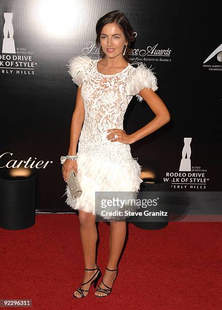 Camilla Belle attends 2009 Rodeo Drive Walk of Style Awards Ceremony October 22, 2009 in Beverly Hills, California.