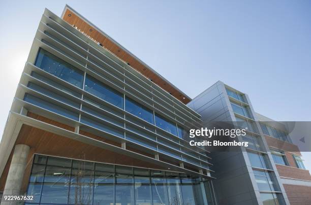 The new Google Inc. Campus stands in Boulder, Colorado, U.S., on Wednesday, Feb. 21, 2018. Google moved it's 800 current employees into the new...