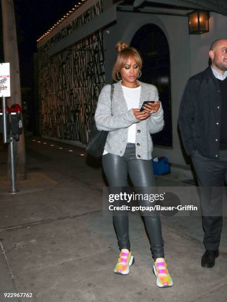 Eve is seen on February 21, 2018 in Los Angeles, California.