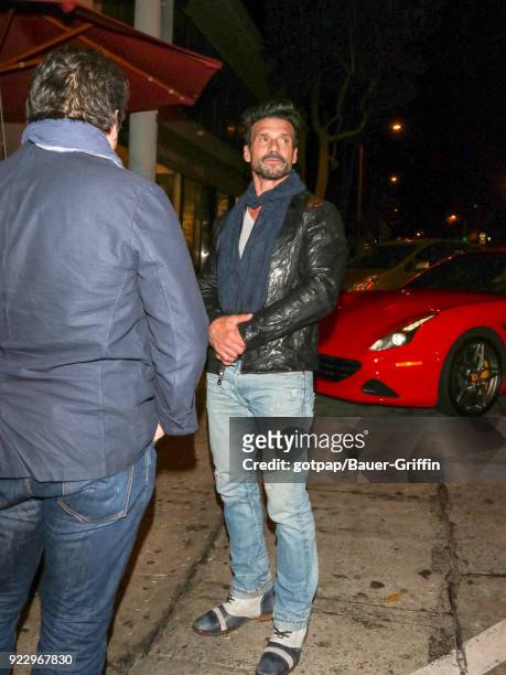 Frank Grillo is seen on February 21, 2018 in Los Angeles, California.