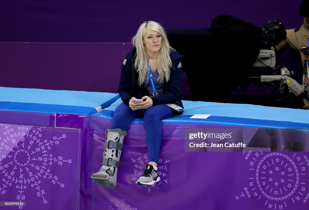 Short Track Speed Skating - Winter Olympics Day 13