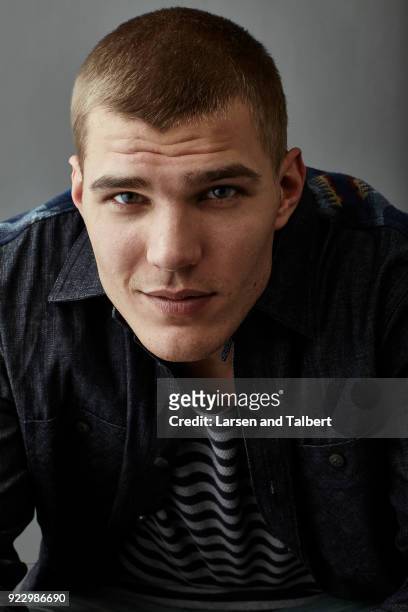 Actor Chris Zylka is photographed for InStyle Magazine on January 21, 2011 at the Sundance Film Festival in Park City, Utah. (Photo by Larsen and...