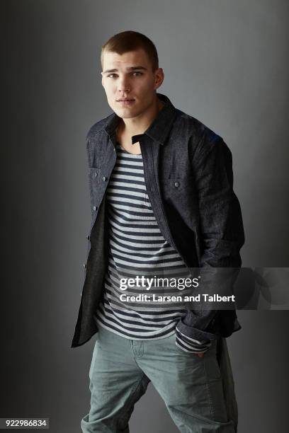 Actor Chris Zylka is photographed for InStyle Magazine on January 21, 2011 at the Sundance Film Festival in Park City, Utah. (Photo by Larsen and...